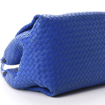 Bottega Veneta Nappa Intrecciato Parachute Bag Signal Blue 6 of 9
