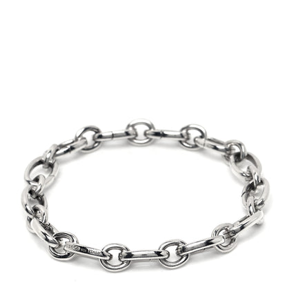 Tiffany Sterling Silver Oval Clasping Link Bracelet 3 of 4