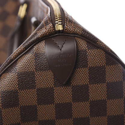 Louis Vuitton Damier Ebene Speedy 30 6 of 10