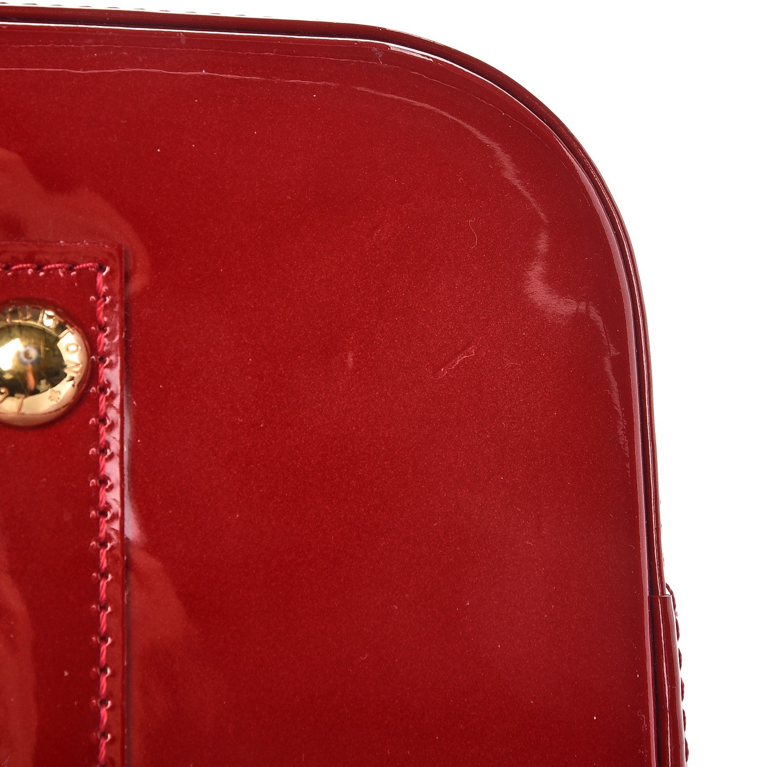 Louis Vuitton Vernis Alma GM Pomme D'Amour 7 of 7