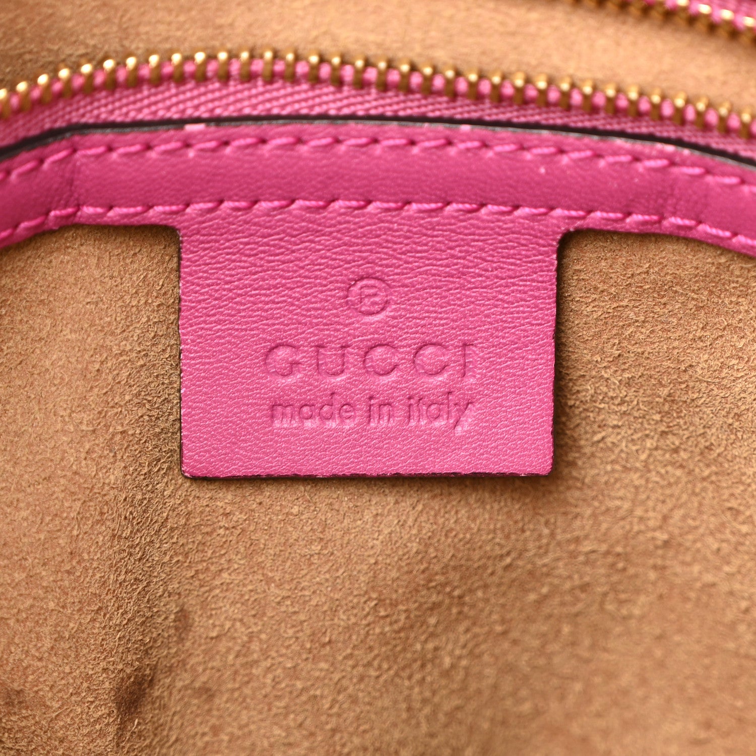 Gucci GG Supreme Monogram Moon Calfskin Small Boston Beige Ebony Hibiscus Red New Rosette 6 of 13