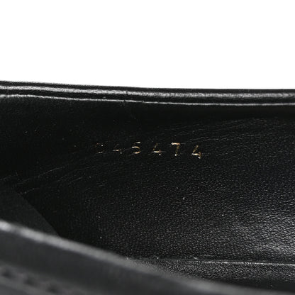 Chanel Lambskin Quilted CC Turnlock Loafers 41 Black 8 of 9