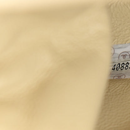 Chanel Caviar Quilted Frame Bag Ivory 8 of 10