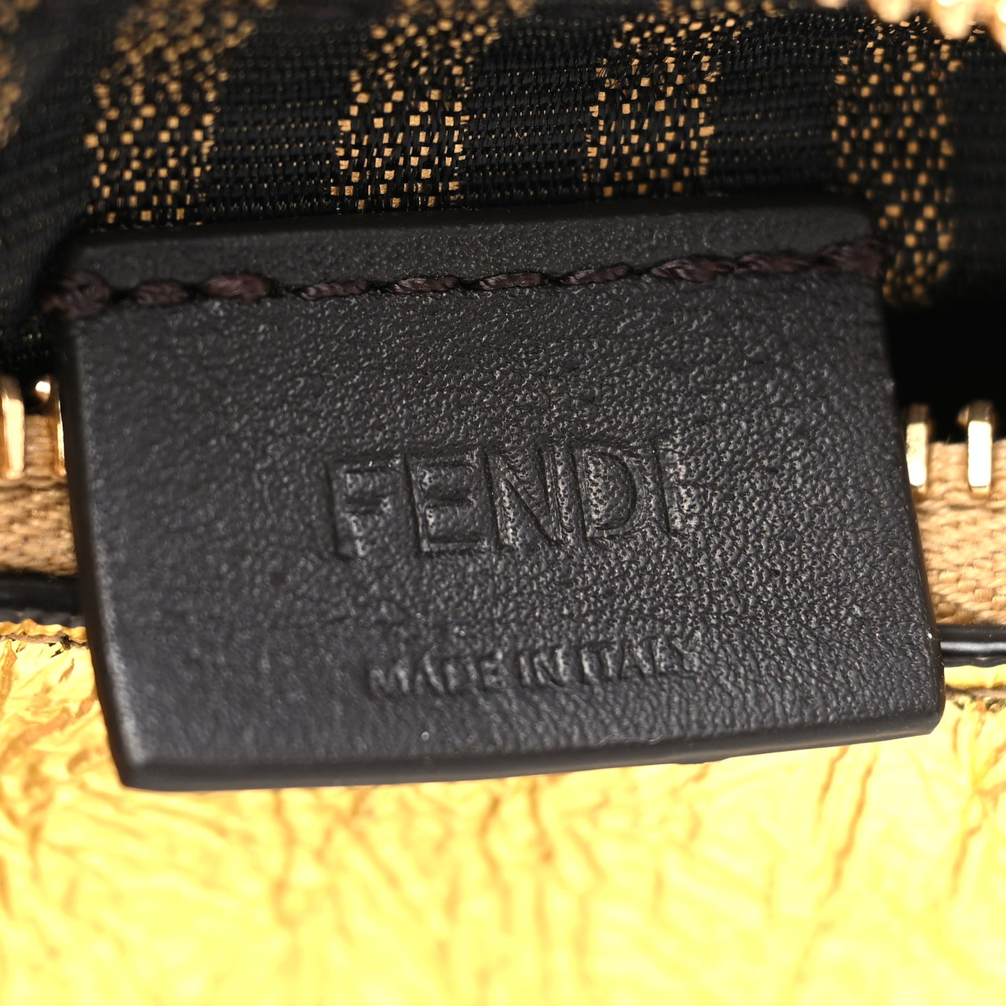 Rock Millenium Nano Fendigraphy Hobo Charm Gold