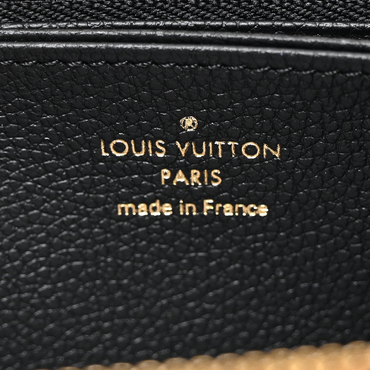 Louis Vuitton Empreinte Zippy Wallet Black 6 of 6