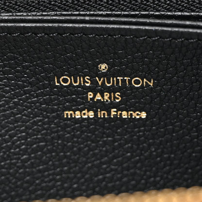 Louis Vuitton Empreinte Zippy Wallet Black 6 of 6