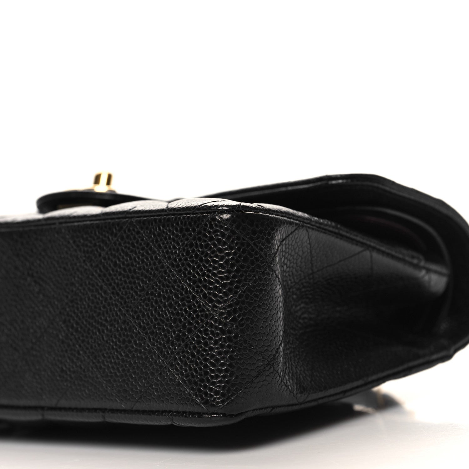 Chanel Caviar Quilted Small Double Flap Black 10 of 12