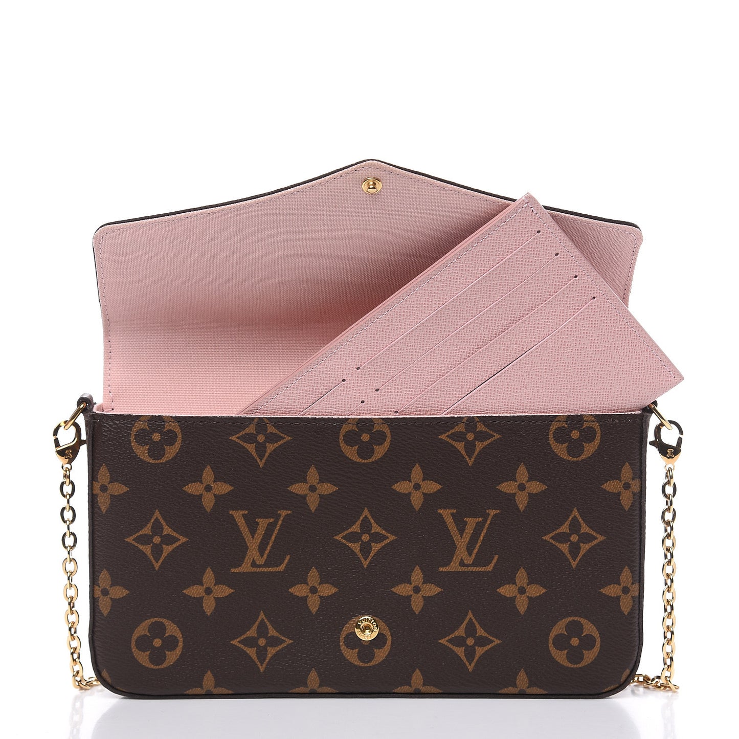 Monogram Lovely Birds Pochette Felicie Chain Wallet