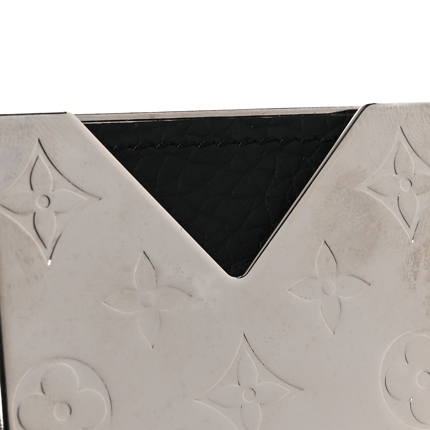 Louis Vuitton Metal Taurillon Monogram Card Holder 5 of 8