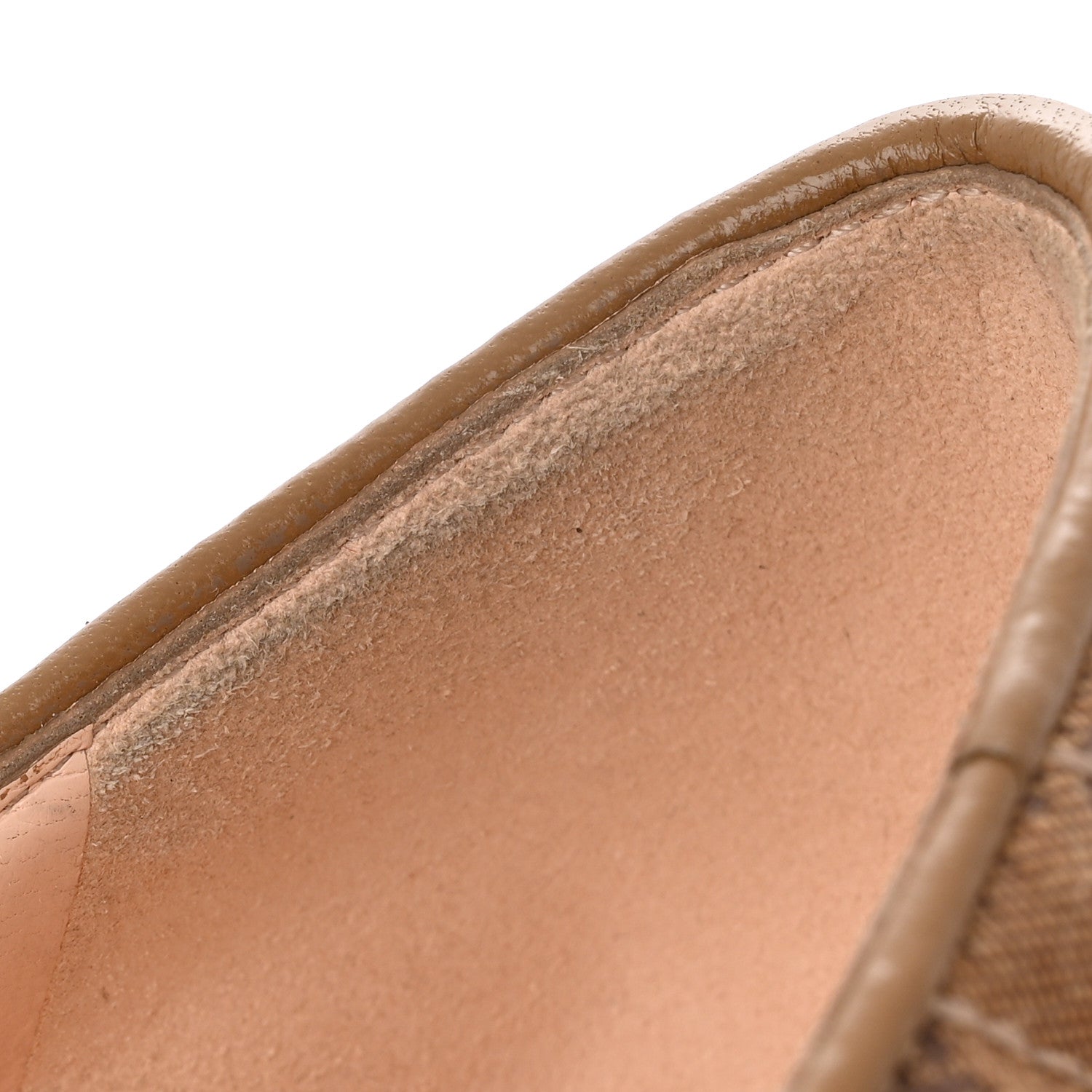 Gucci Monogram GG Mignon Nappa Chevron Matelasse Double G 95mm Pumps 39.5 Dusty Brown 15 of 16