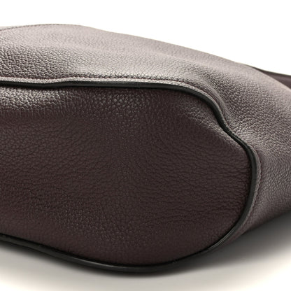 Salvatore Ferragamo Calfskin Margot Hobo Ganache Brown 9 of 9