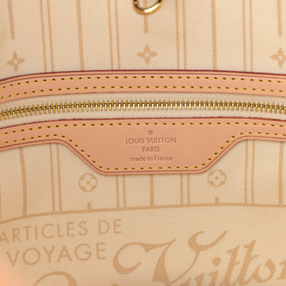 Louis Vuitton Damier Azur Neverfull MM 7 of 11