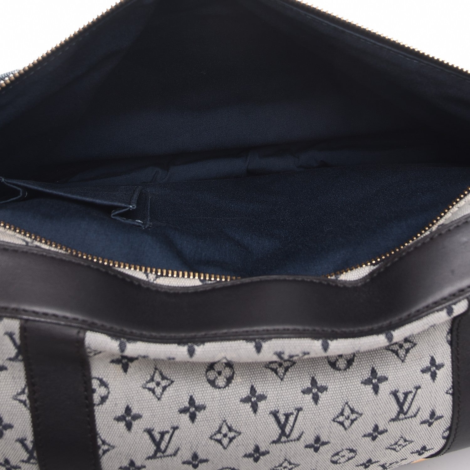 Louis Vuitton Mini Lin Sac a Langer Diaper Bag Blue 6 of 12
