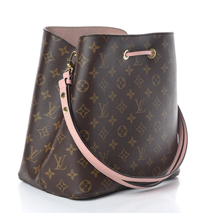 Louis Vuitton Monogram Neonoe MM Rose Poudre 3 of 9