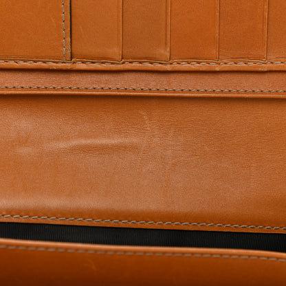 Gucci Monogram Vintage Web Continental Wallet Tobacco 10 of 12