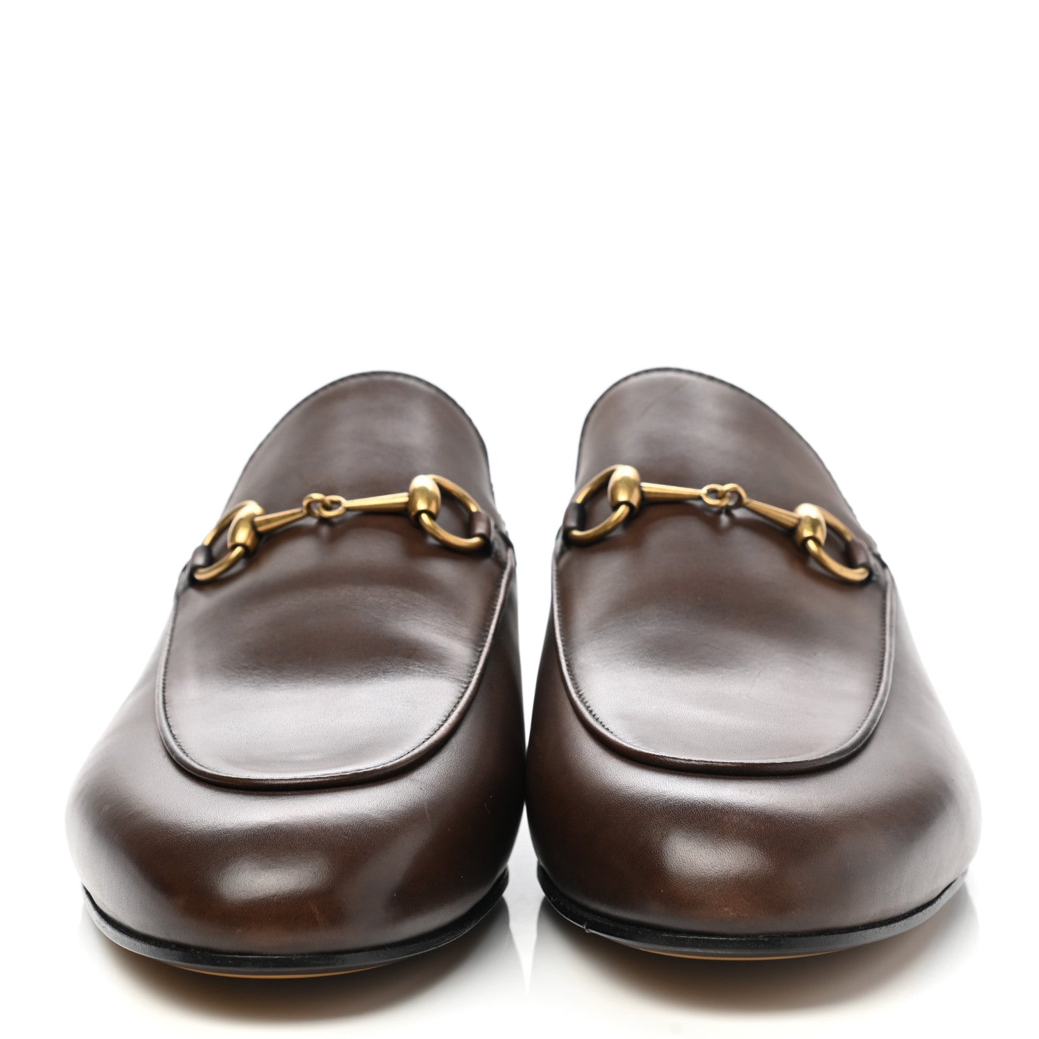 Gucci Calfskin Womens Princetown Slippers 39 Fondente Brown 2 of 10