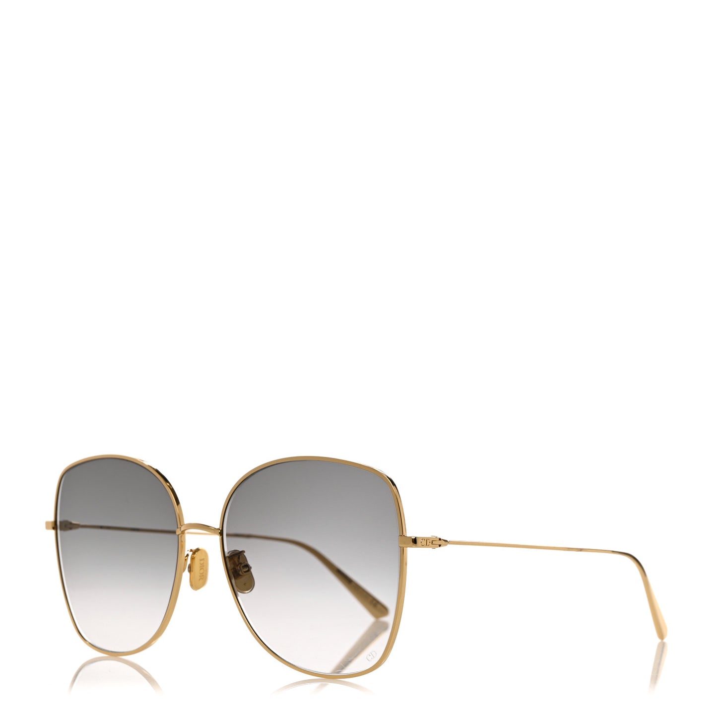 Metal Diorstellaire Sunglasses BU Gold