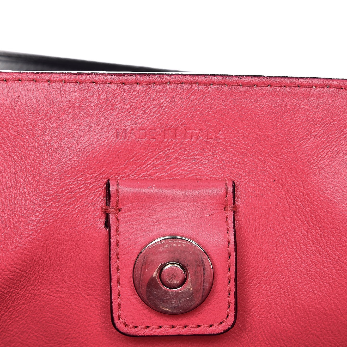 Bullcalf Medium Diorissimo Tote Navy Fuchsia