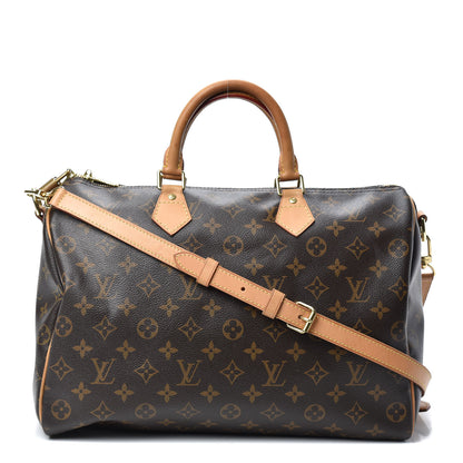 Louis Vuitton Monogram Speedy Bandouliere 35 1 of 10
