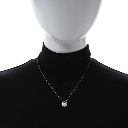 Cartier 18K White Gold Diamond XS Amulette de Cartier Pendant Necklace 3 of 4