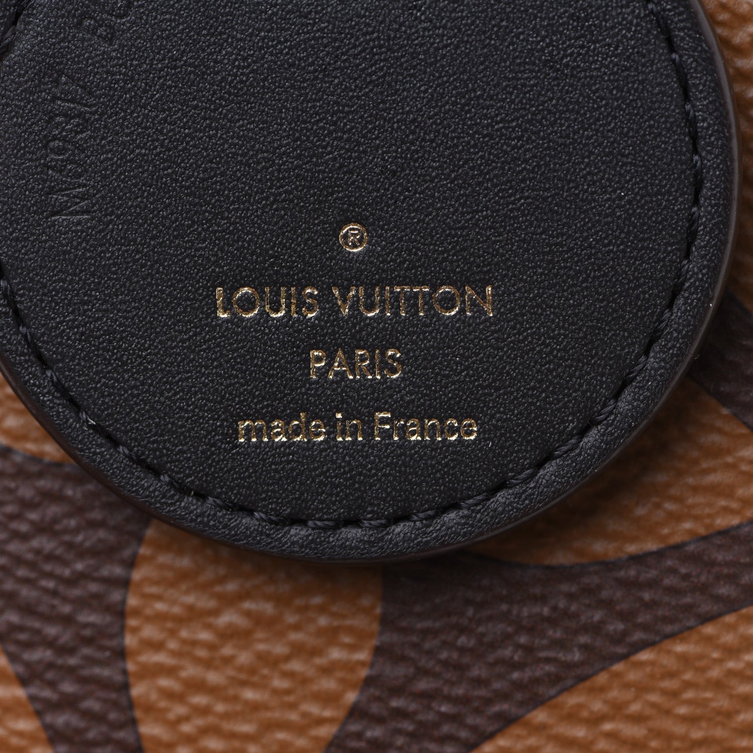 Louis Vuitton Monogram Reverse Key Holder Bag Charm 3 of 4
