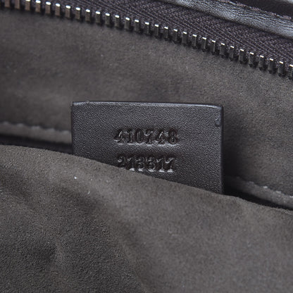 Gucci GG Supreme Monogram Medium Zippered Tote Dark Brown 8 of 8