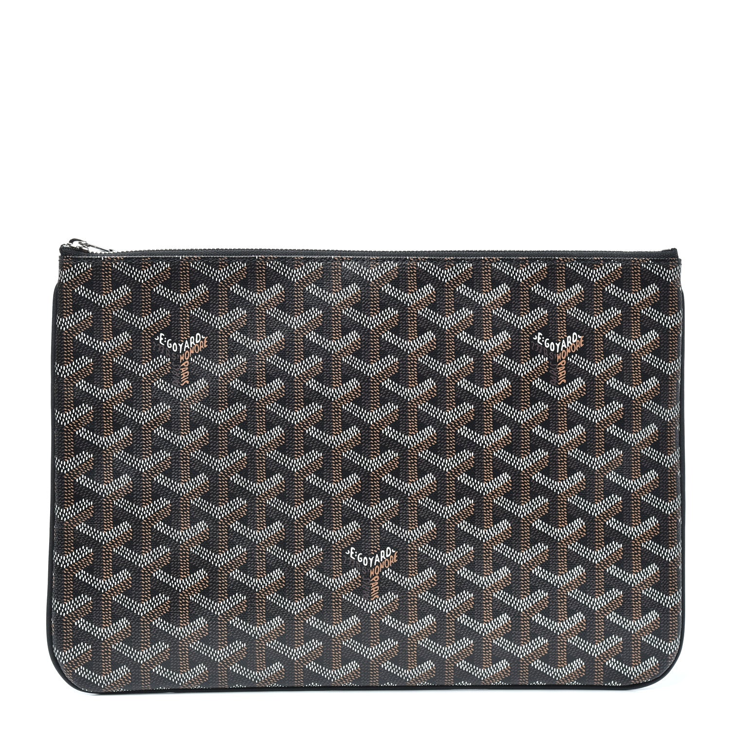Goyard Goyardine Senat Pochette MM Black 1 of 6
