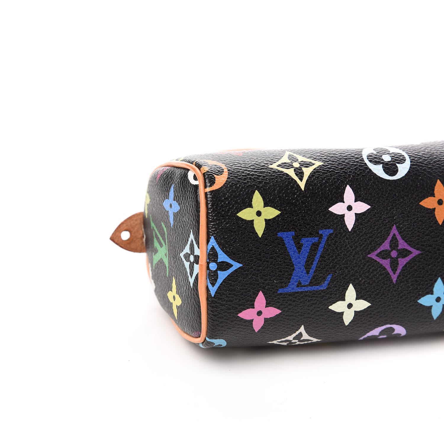 Louis Vuitton Monogram Multicolor Mini Sac HL Speedy Black 7 of 9