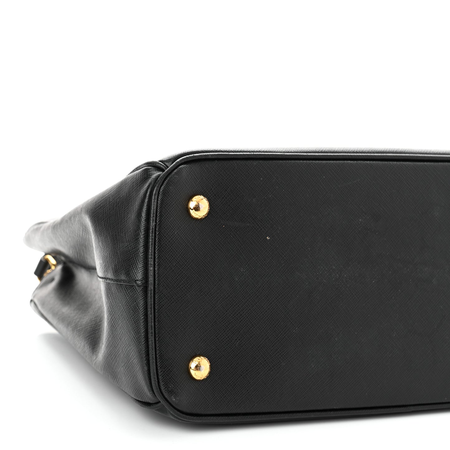 Saffiano Lux Medium Tote Black