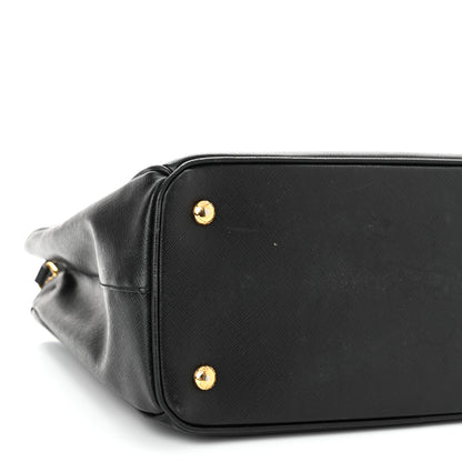 Prada Saffiano Lux Medium Tote Black 8 of 13