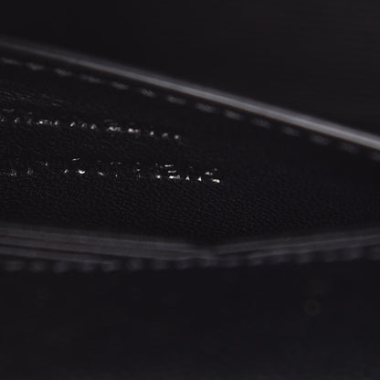 Saint Laurent Grain De Poudre Medium Classic Monogram Kate Satchel Black 8 of 11