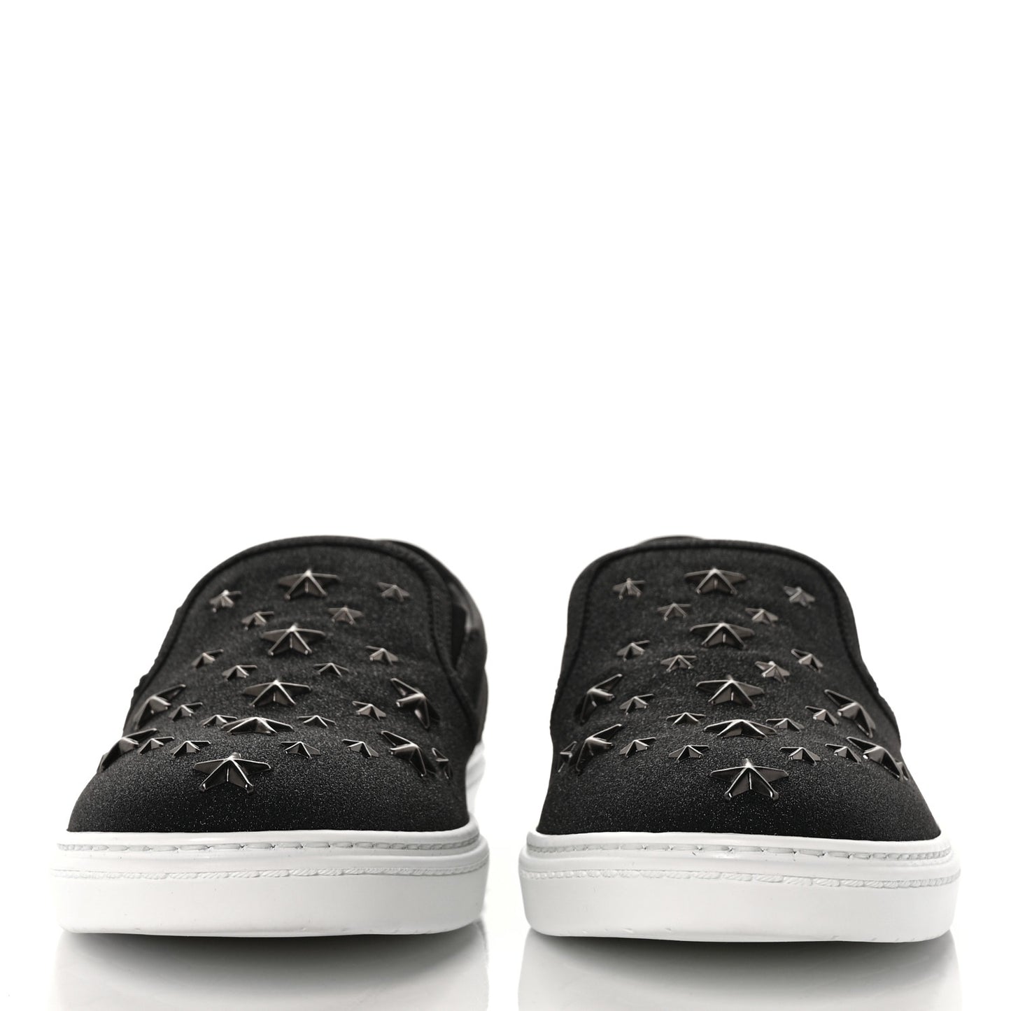 Fine Glitter Suede Mens Grove Sneakers 41 Black