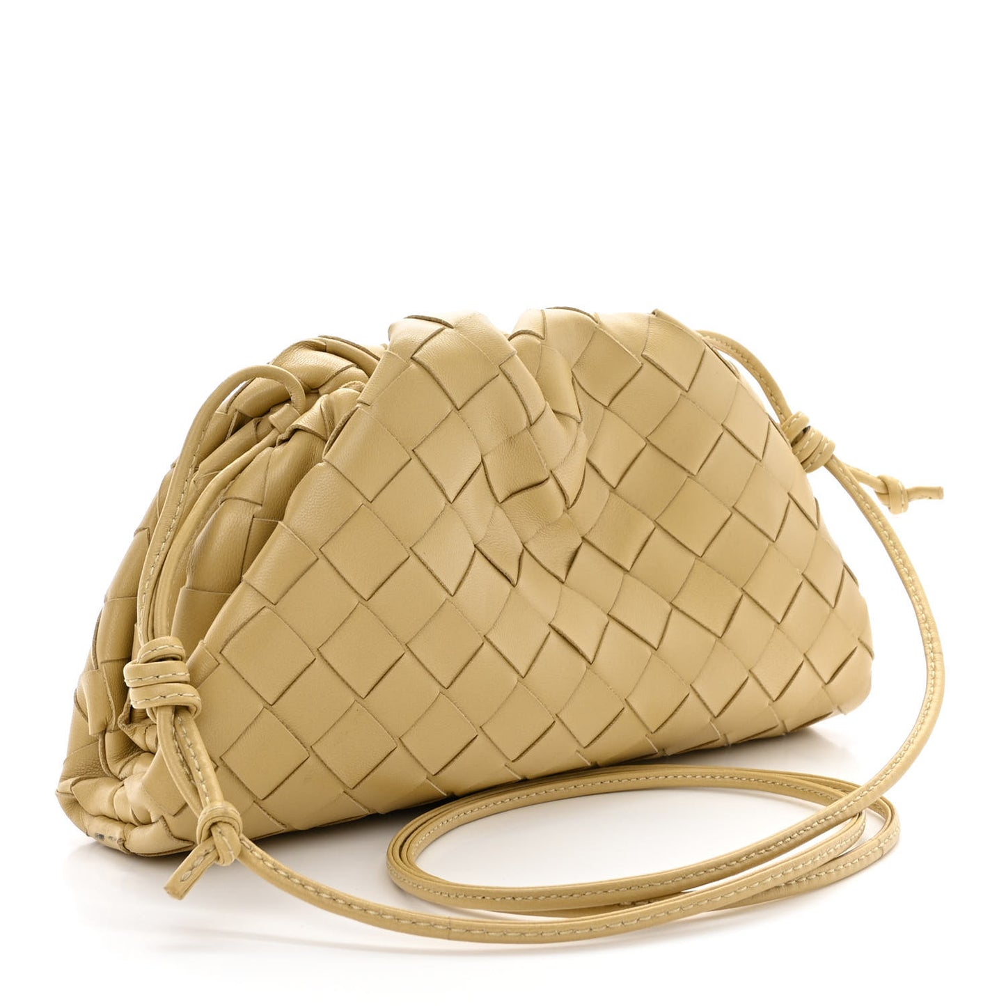 Nappa Intrecciato The Mini Pouch Tapioca