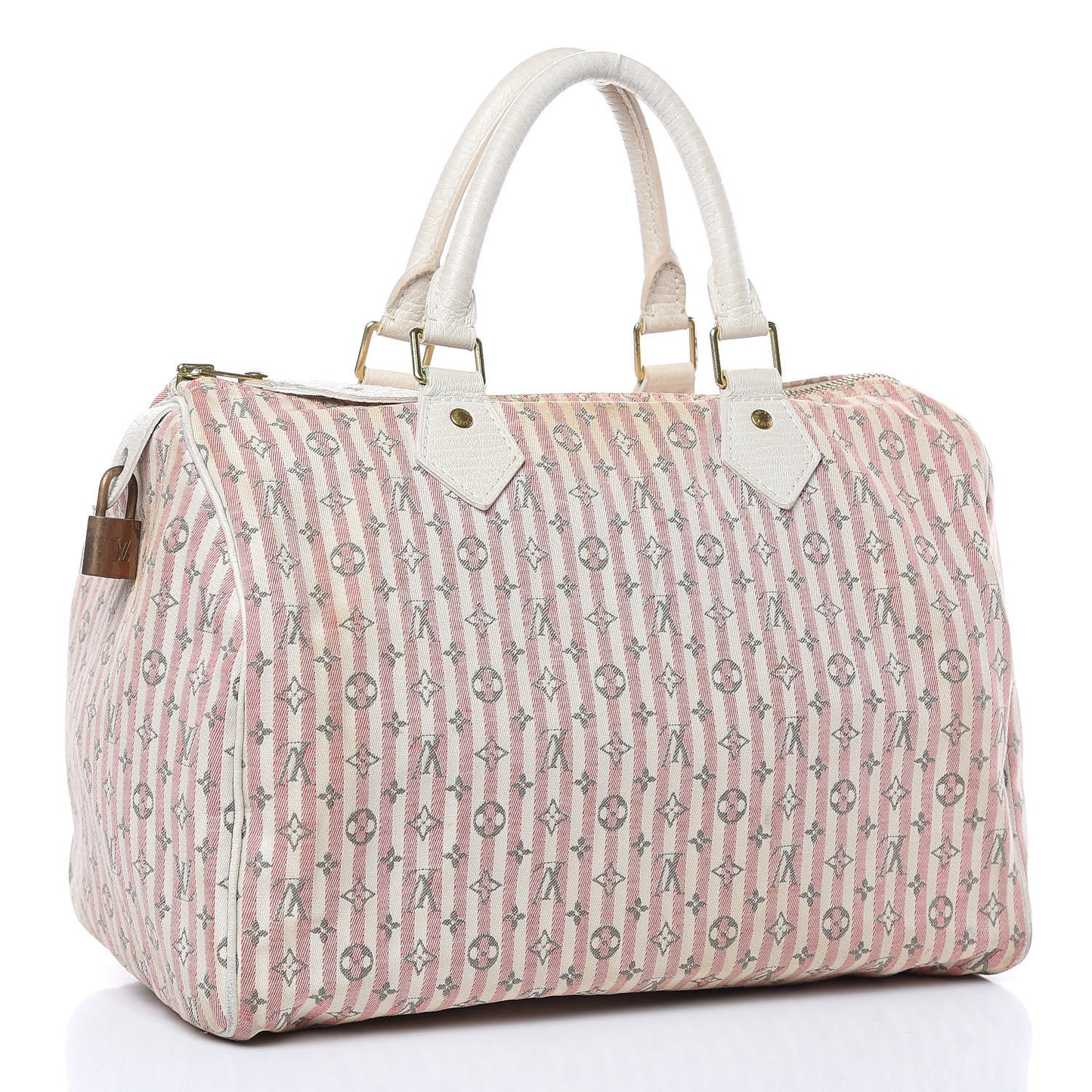 Mini Lin Croisette Speedy 30 Rouge