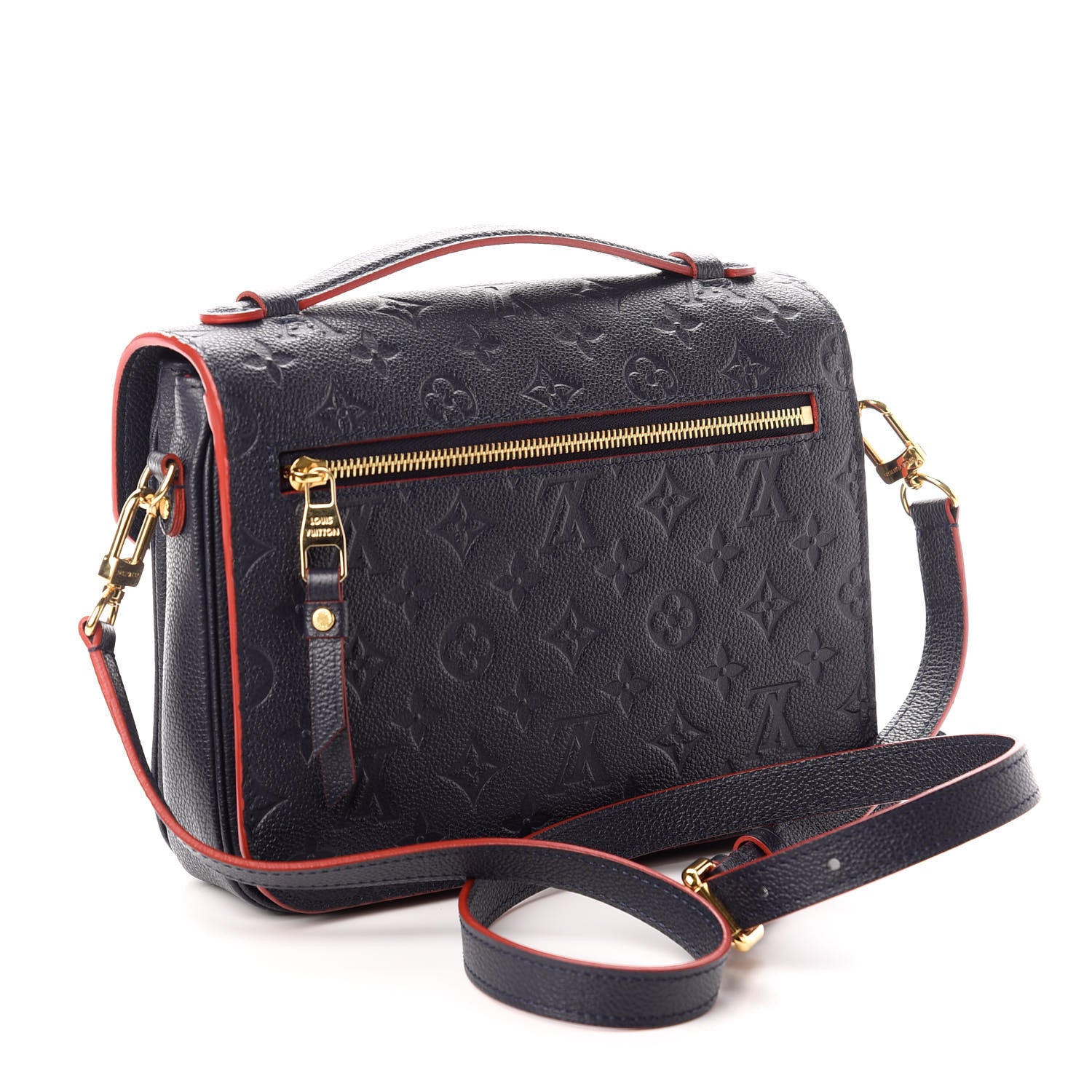 Louis Vuitton Empreinte Pochette Metis Marine Rouge 3 of 9