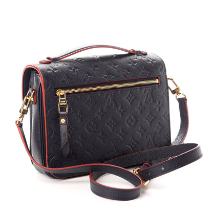 Louis Vuitton Empreinte Pochette Metis Marine Rouge 3 of 9