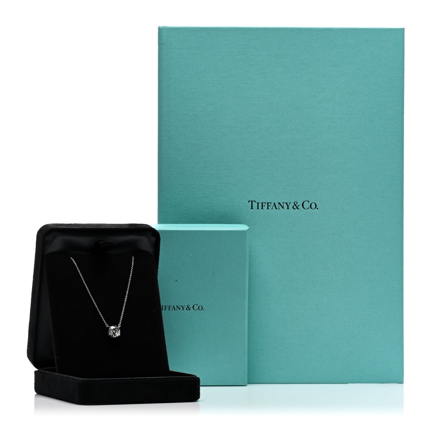 Platinum Diamond 1.83ct Solitaire Pendant Necklace