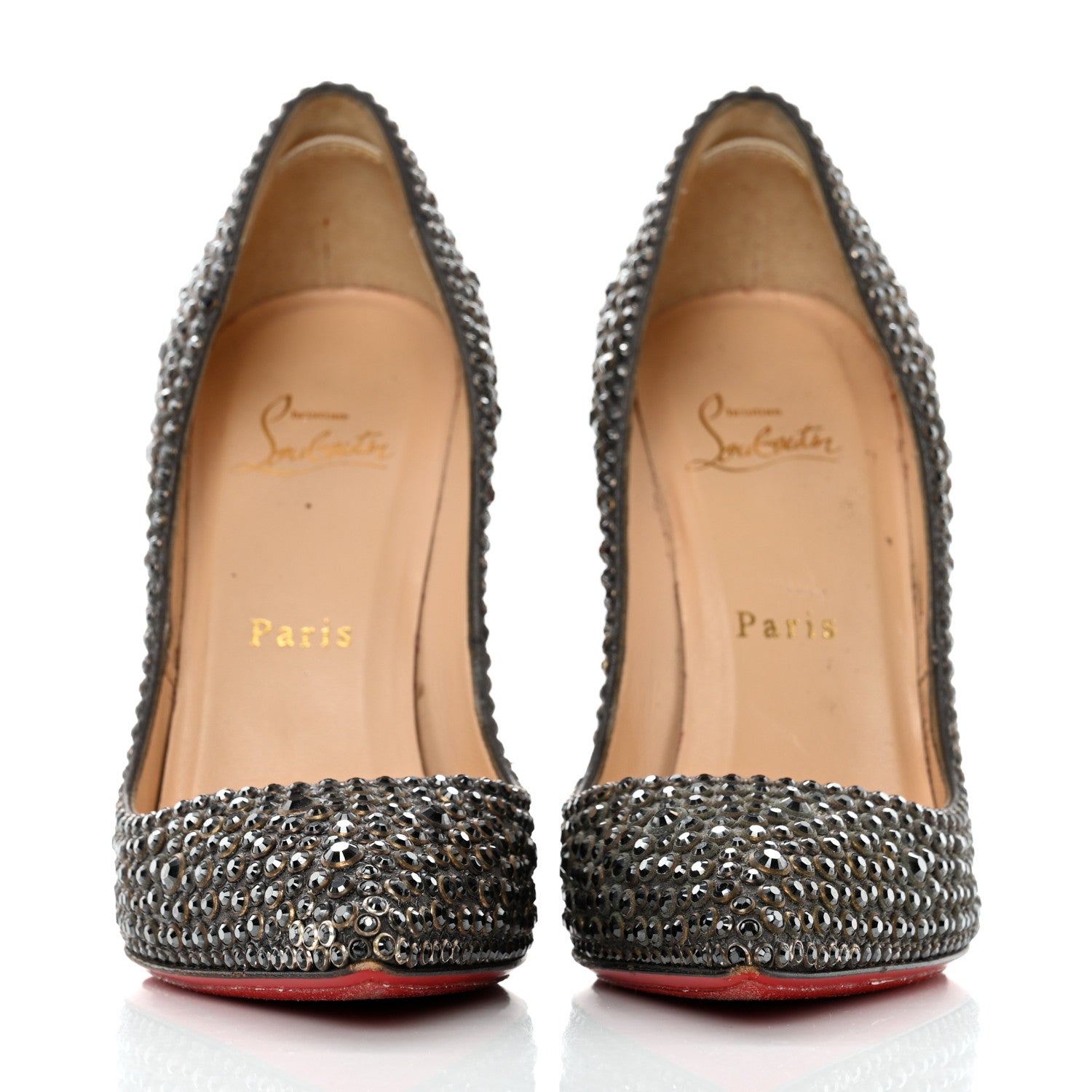 Christian Louboutin Crystal Strass So Kate 120 Pumps 37 Black 2 of 10
