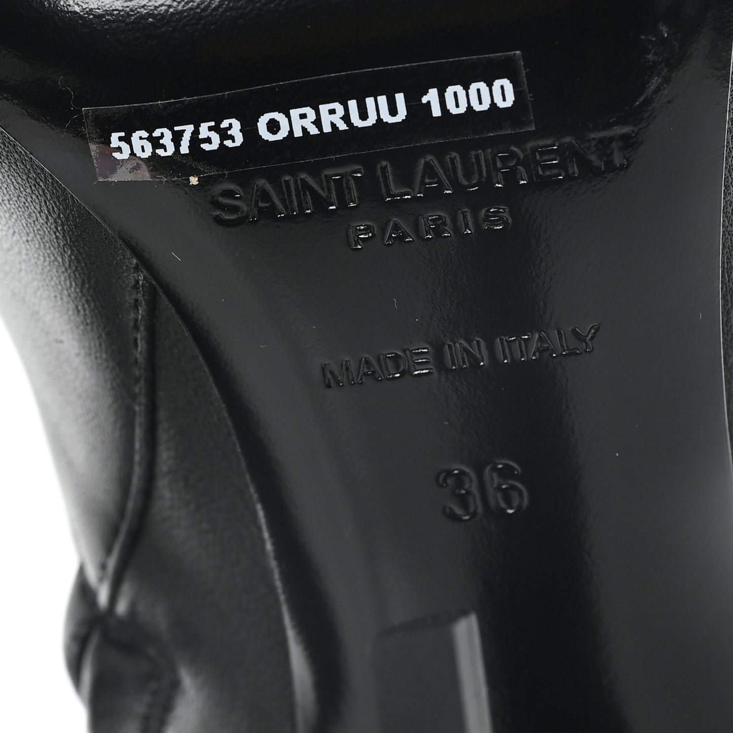 Nappa Vendome Opyum Ankle Boots 36 Black