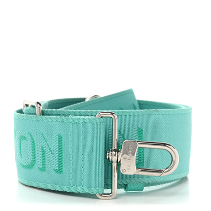 Louis Vuitton Nylon Adjustable Shoulder Strap Turquoise 1 of 4