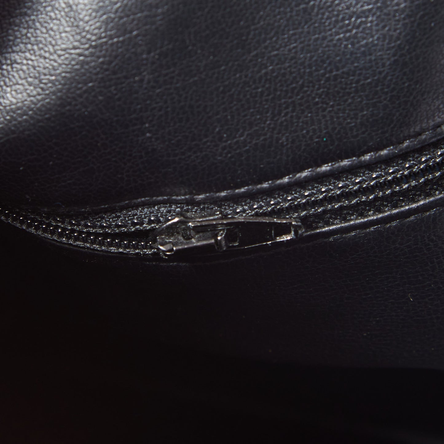 Calfskin Diamond Stitched Duffel Bag Black