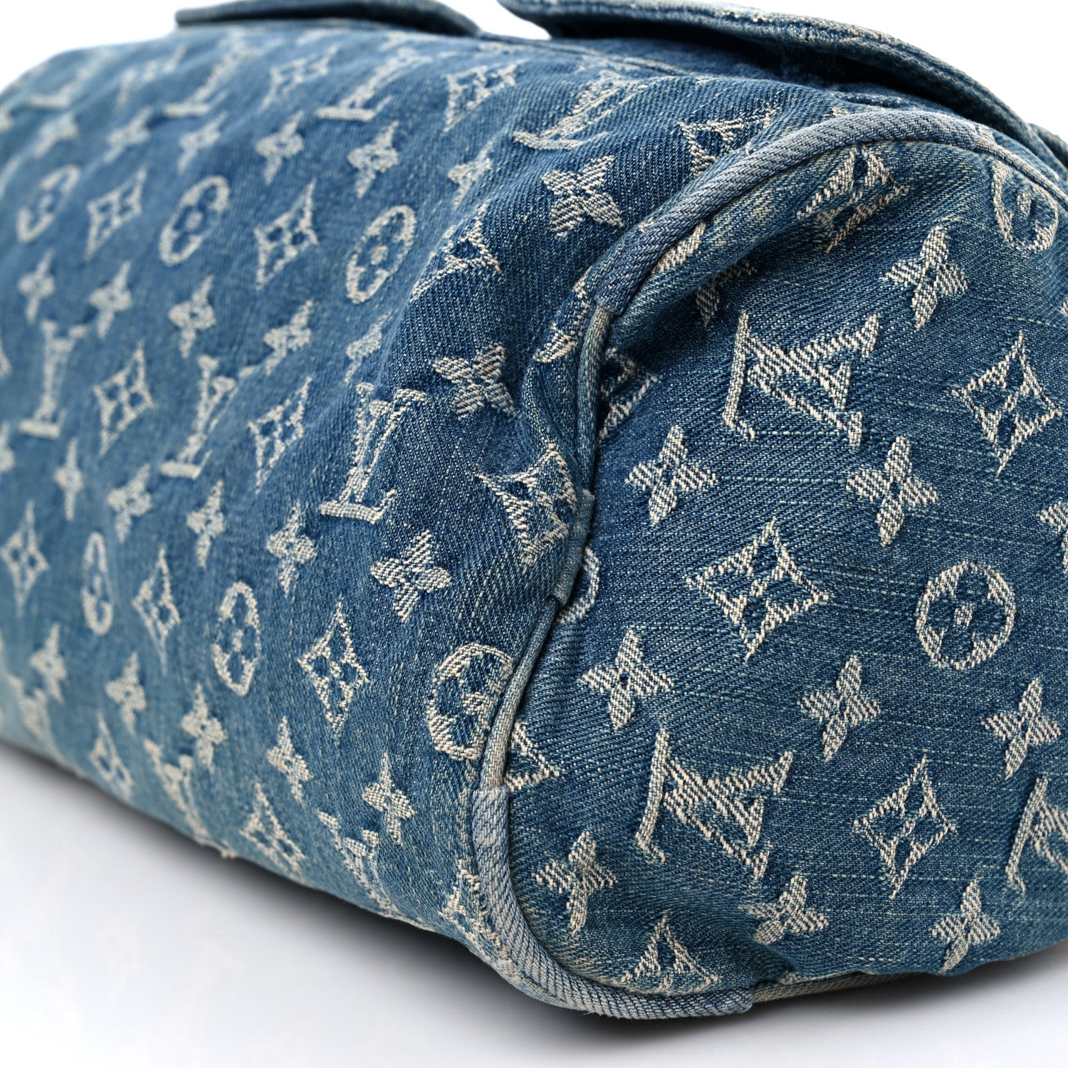Louis Vuitton Monogram Denim Neo Speedy Blue 8 of 15