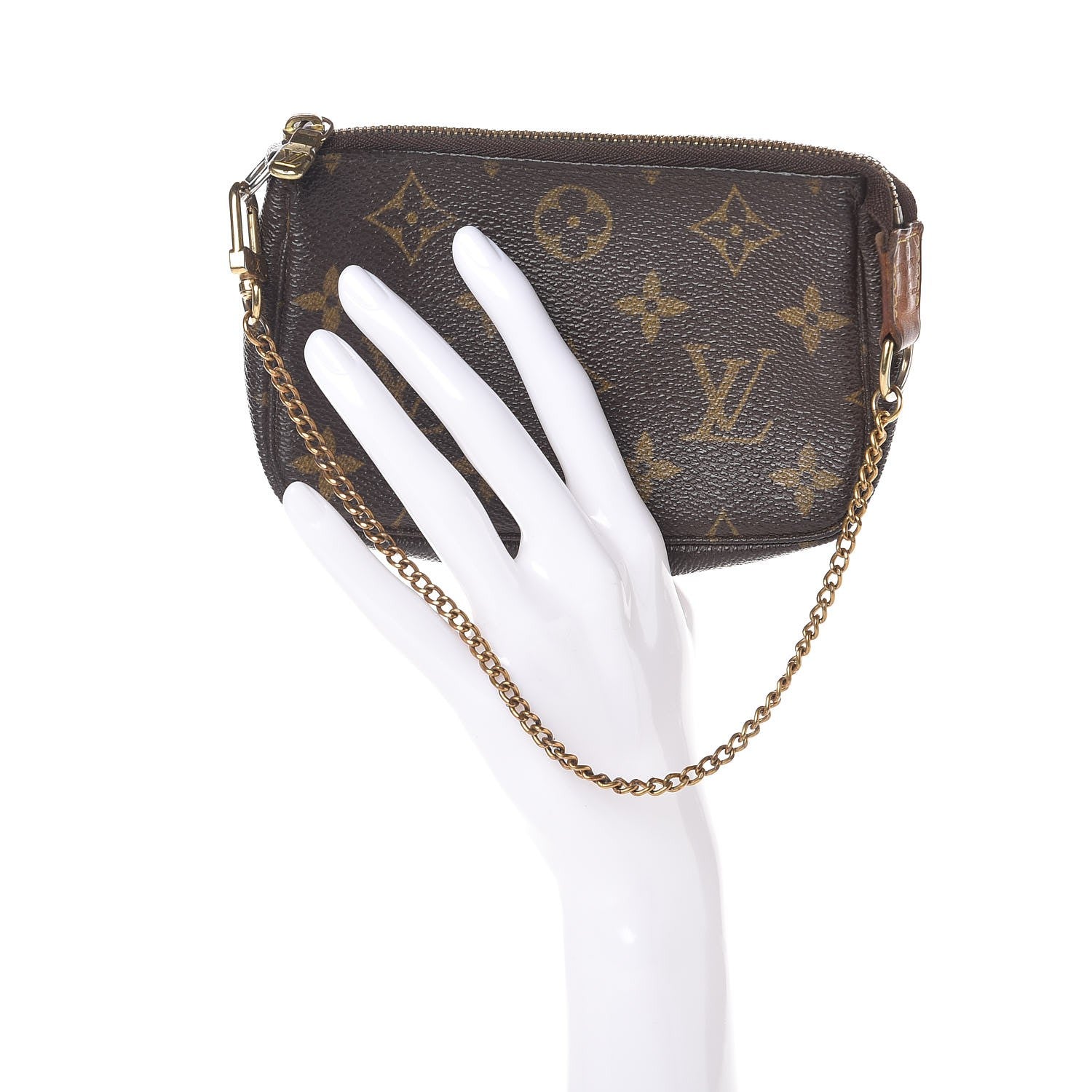 Louis Vuitton Monogram Mini Pochette Accessories 2 of 8