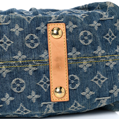 Louis Vuitton Denim Neo Cabby MM Blue 13 of 24
