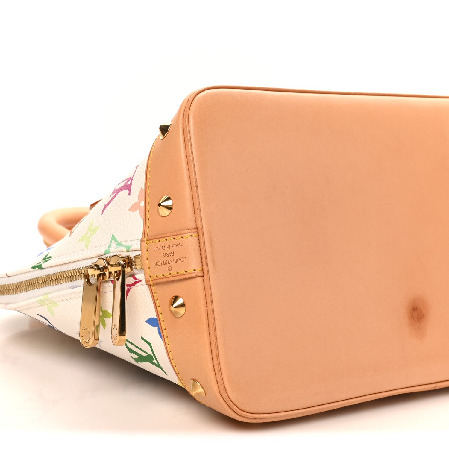 Louis Vuitton Monogram Multicolor Alma White 9 of 11