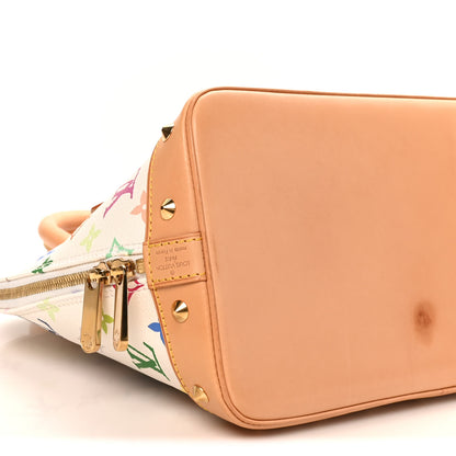Louis Vuitton Monogram Multicolor Alma White 9 of 11