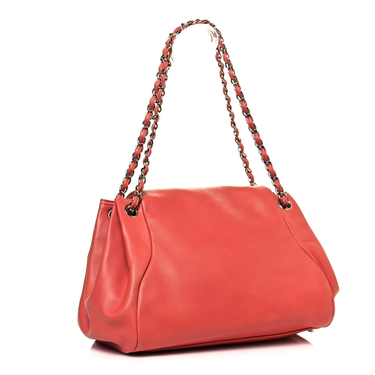 Lambskin Sensual Accordion Flap Pink