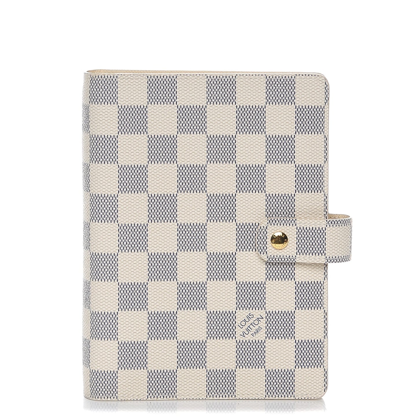 Damier Azur Medium Ring Agenda Cover