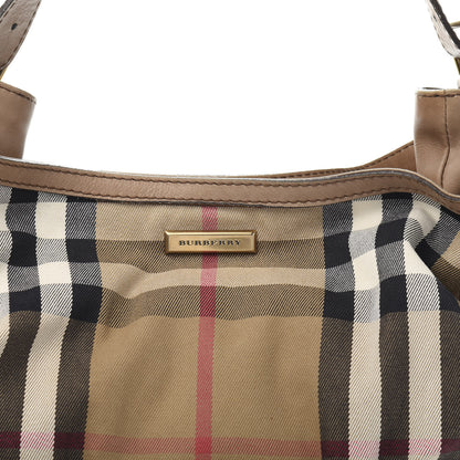 Burberry House Check Sheldon Tote Tan 13 of 13