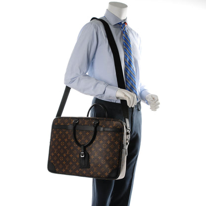 Louis Vuitton Monogram Macassar Porte-Documents Voyage GM 2 of 7